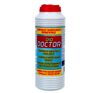 Preparat bioenzymatyczny do kanalizacji BIO DOCTOR 500g Tylko do końca tygodnia