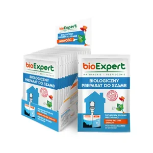 Preparat biologiczny do szamb 25g bioExpert Hit sprzedaży