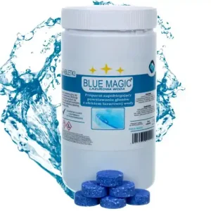 Wyprzedaż Preparat do basenów BLUE MAGIC lazurowa woda w tabletkach 6w1 / 1kg