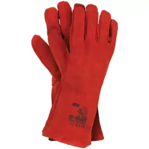 Rękawice skórzane INDIANEX GLOVES czerwone rozmiar 11 Ograniczona ilość