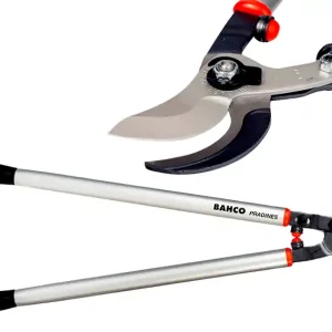 Oferta Sekator z mechanizmem dźwigniowym / ostrze pokryte Xylanem® / cięcie do 55 mm / aluminiowy / BAHCO / 600 mm