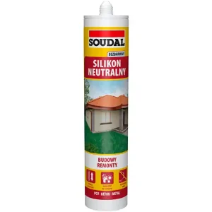 Okazja Silikon neutralny / SOUDAL / 280 ml / bezbarwny