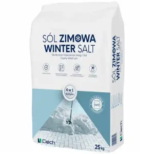 Sól drogowa / WINTER SALT / Qemetica / z antyzbrylaczem / 25 kg Kup teraz