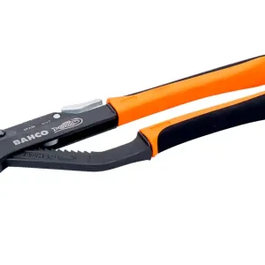 Wyjątkowa oferta Szczypce do rur nastawne z przyciskiem / fosforowane / BAHCO ERGO / max 67 mm / 400 mm