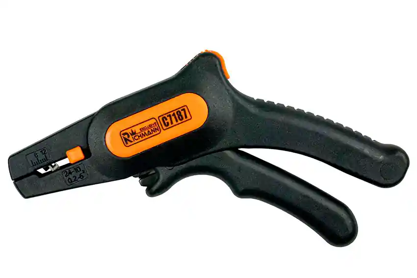 Szczypce do ściągania izolacji automatyczne z regulacją / RICHMANN / 200 mm / 0.2-6 mm² Rabat