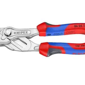 Promocja Szczypce-klucz nastawne KNIPEX / chromowane / COMFORT / 150 mm
