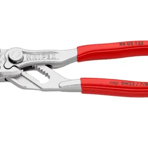 Szybka wysyłka Szczypce-klucz nastawne KNIPEX / chromowane / powlekane / 125 mm