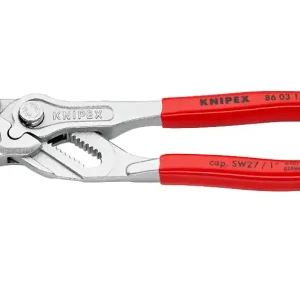 Zniżka Szczypce-klucz nastawne KNIPEX / chromowane / powlekane / 150 mm