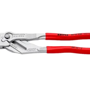 Szybka dostawa Szczypce-klucz nastawne KNIPEX / chromowane / powlekane / 250 mm
