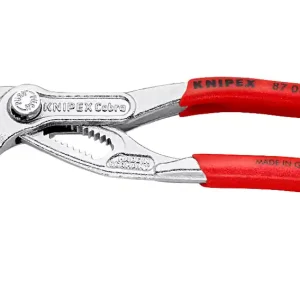 Szczypce nastawne KNIPEX COBRA / chromowane / powlekane / 125 mm Do wyczerpania zapasów