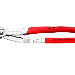Darmowy zwrot Szczypce nastawne KNIPEX COBRA / chromowane / powlekane / 300 mm