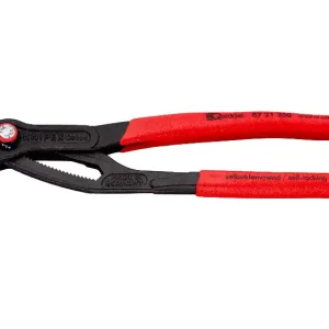 Szczypce nastawne KNIPEX COBRA QuickSet / fosforowane / powlekane / 250 mm Bezpieczne zakupy