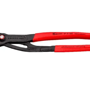 Szczypce nastawne KNIPEX COBRA QuickSet / fosforowane / powlekane / 300 mm Okazja