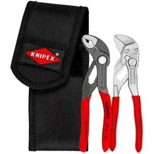 Tylko do końca tygodnia Szczypce nastawne + szczypce-klucz mini 125 / KNIPEX / w futerale / zestaw 2 elementy