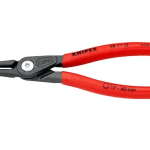 Szczypce segera wewnętrzne proste / KNIPEX / wzmocnione / fosforowane / 180 mm / Ø19-60 mm Super okazja