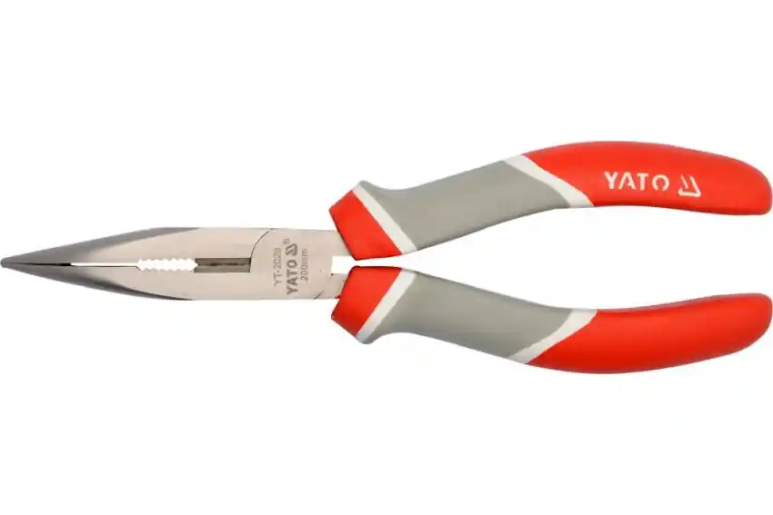 Szczypce wydłużone wygięte 160 mm Nowy