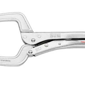 Szczypce zaciskowe spawalnicze / klamrowe z ruchomymi szczękami / KNIPEX / ocynkowane / 280 mm Tylko dziś