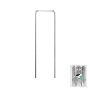 Łatwy zwrot Szpilka metalowa galwanizowana "U" 3 cm / 20cm - 50 sztuk