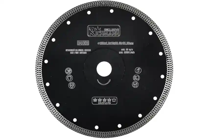 Tarcza diamentowa do gresu 230x2.0x25.4/22.23 mm Taniej