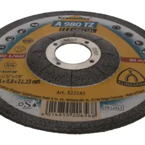 Tarcza do cięcia metalu Kroneflex / A 980 TZ Special / 125x0.8 mm Najlepsza cena