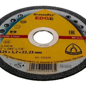Tarcza do cięcia metalu Kroneflex / EDGE Special / 125x1.2 mm Oferta limitowana