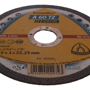 Hit cenowy Tarcza do cięcia metalu Kroneflex / A 60 TZ Special / 125x1.0 mm
