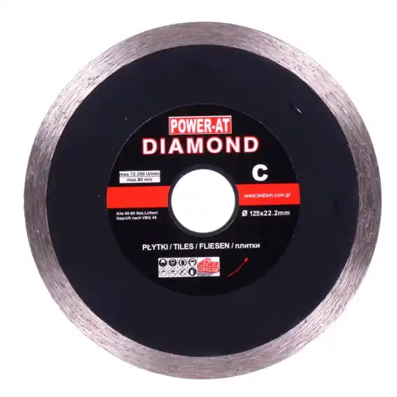 Oferta czasowa Tarcza PR-5 115x3 diamentowa pełna POWER-AT