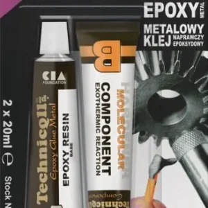 Klej epoksydowy metalowy 2x20ml Hit sprzedaży