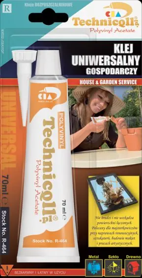 Dodaj do koszyka Klej gospodarczy uniwersalny 70ml