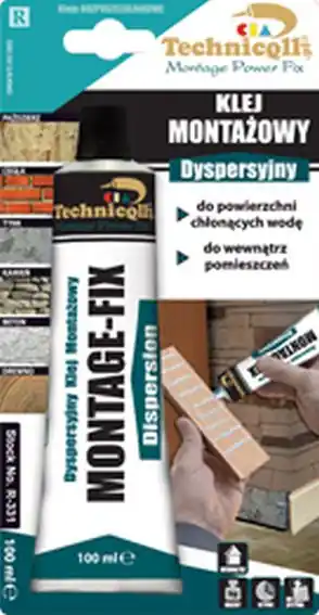 Do wyczerpania zapasów Klej montażowy dyspersyjny 100ml