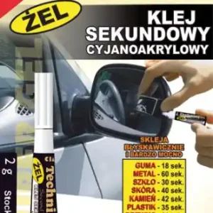 Hit sprzedaży Klej sekundowy żel