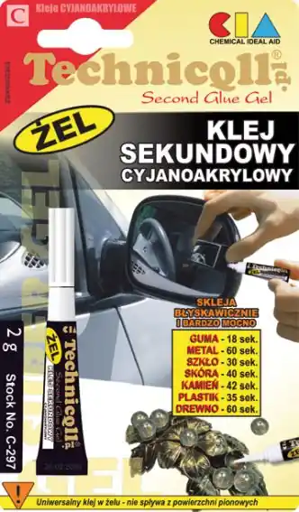 Hit sprzedaży Klej sekundowy żel