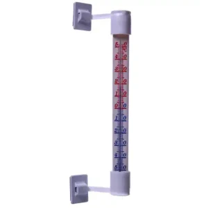 Obniżka ceny Termometr zaokienny PCV / Średni 270mm / Biały