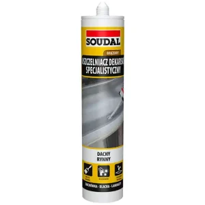 Uszczelniacz dekarski specjalistyczny / SOUDAL / 280 ml / brązowy Nie przegap