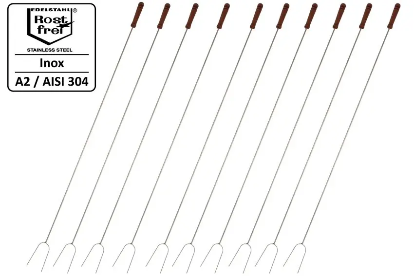 Widełki do grilla / całe nierdzewne A2 / 120 cm Rabat
