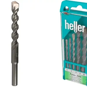 Wiertło do betonu HELLER ProConcrete / zestaw 5 elementów 4, 5, 6, 8, 10 mm Zamów dziś