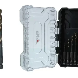 Wiertło do metalu HSS / SPEEDMASTER / uchwyt HEX 1/4" / DIN 338 / 2 - 8 mm / zestaw 6 elementów Hit cenowy