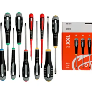 Wkrętak - zestaw 13 elementów PH + PZ + SL + TORX + izolowane / BAHCO ERGO™ Rabat