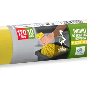 Zamów dziś Worki na śmieci do segregacji żółte 120 L / 10 szt / 30 µm