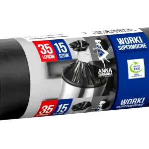 Worki na śmieci supermocne 35 L / 15 szt / 23 µm Zamów dziś