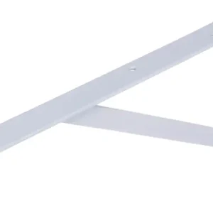 Taniej Wspornik wzmacniany AMIG / biały / 250x200 mm