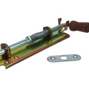 Szybka wysyłka Zasuwa sprężynowa / ocynkowana / szeroka / 100 mm