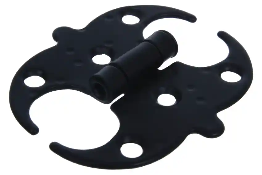Zniżka Zawias mod.553 / 60x60x1.5mm / malowany czarny
