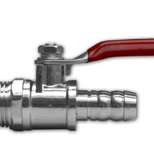 Zawór powietrza z gwintem zewnętrznym 1/2" na wąż 12,5mm Popularny