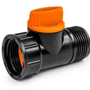 Zawór z gwintem wewnętrznym i zewnętrznym 3/4" (GW/GZ) Premium