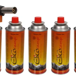 Nowy Zestaw palnik gazowy CLIK-CLAK + 5 x gaz 220g