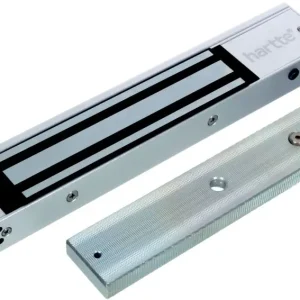 Zwora elektromagnetyczna HARTTE MG montaż nawierzchniowy z monitoringiem / LED / 350 kg Dostępne od ręki