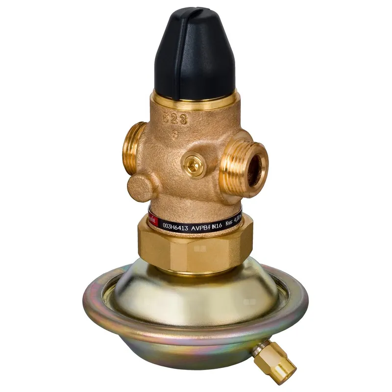 Zniżka Regulator różnicy ciśnień z ograniczeniem przepływu AVPB-F PN16 20/63 05 gw. pow.