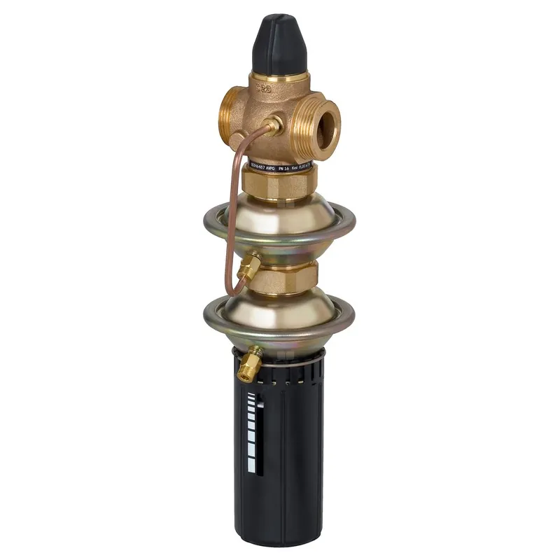 Zniżka Regulator różnicy ciśnień z ograniczeniem przepływu AVPQ PN16 20/63 01-05/02 gw. pow.