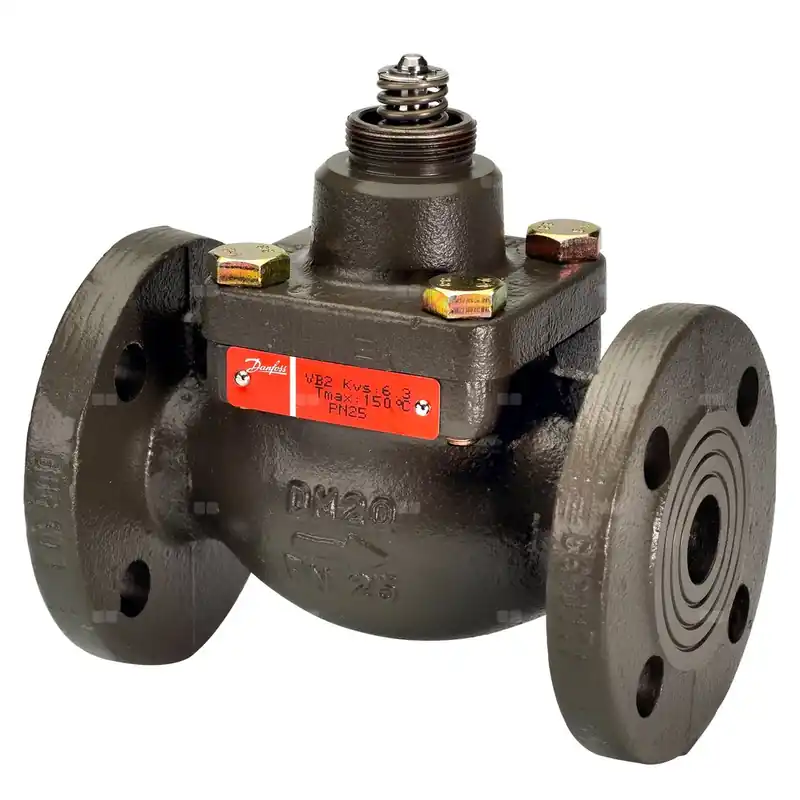 Zniżka Zawór regulacyjny dwudrożny DANFOSS VB2, DN 15 (kołnierz x kołnierz), PN 25, Kvs 2.5 m3/h